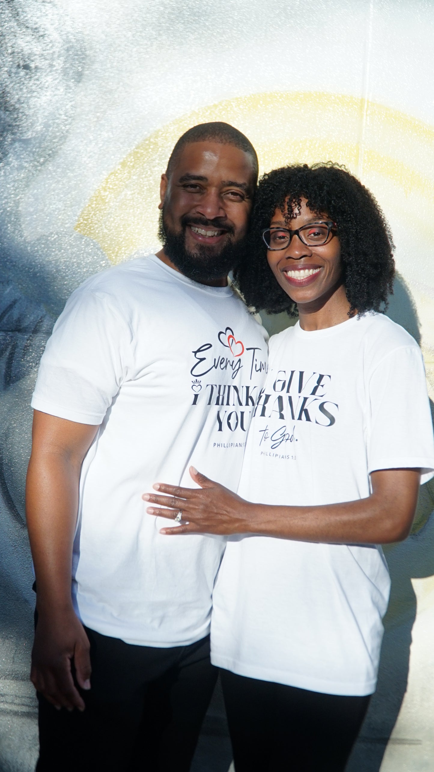 Give Thanks to God T-Shirt Set